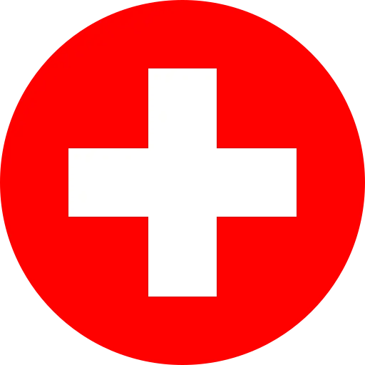 スイスの国旗アイコン